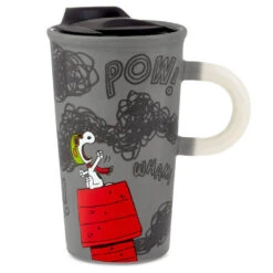Hallmark Peanuts® Flying Ace Snoopy Color Changing Travel Mug, 16 Oz. 9 Hallmark Peanuts® Flying Ace Snoopy Color Changing Travel Mug, 16 Oz. -Hallmark Sales Store Peanuts Snoopy Flying Ace Color Change Travel Mug 1PAJ3528 04