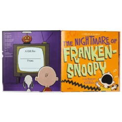 Hallmark Peanuts® The Nightmare Of Franken-Snoopy Book 9 Hallmark Peanuts® The Nightmare Of Franken-Snoopy Book -Hallmark Sales Store Peanuts Snoopy FrankenSnoopy Book With PopUp Ending 1HGN1524 03