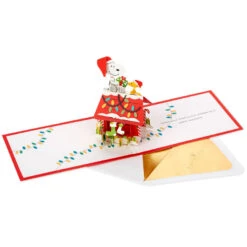Hallmark Peanuts® Snoopy Joy To The World 3D Pop-Up Christmas Card 13 Hallmark Peanuts® Snoopy Joy To The World 3D Pop-Up Christmas Card -Hallmark Sales Store Peanuts Snoopy and Woodstock 3D PopUp Christmas Card 1499IXC8994 03