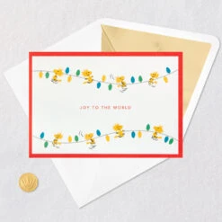 Hallmark Peanuts® Snoopy Joy To The World 3D Pop-Up Christmas Card 15 Hallmark Peanuts® Snoopy Joy To The World 3D Pop-Up Christmas Card -Hallmark Sales Store Peanuts Snoopy and Woodstock 3D PopUp Christmas Card 1499IXC8994 05