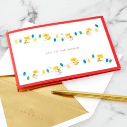 Hallmark Peanuts® Snoopy Joy To The World 3D Pop-Up Christmas Card 16 Hallmark Peanuts® Snoopy Joy To The World 3D Pop-Up Christmas Card -Hallmark Sales Store Peanuts Snoopy and Woodstock 3D PopUp Christmas Card 1499IXC8994 06