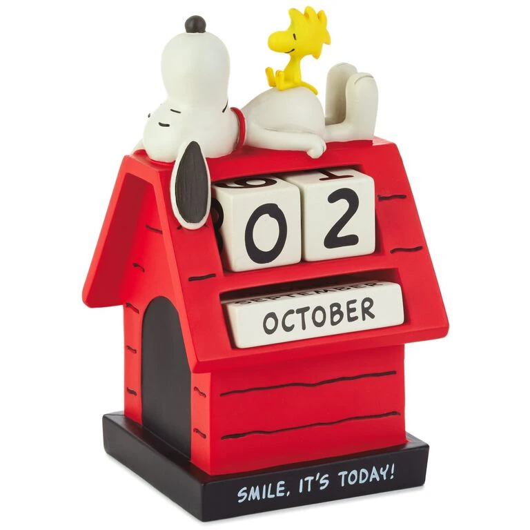 Hallmark Peanuts® Snoopy Smile Perpetual Calendar 3 Hallmark Peanuts® Snoopy Smile Perpetual Calendar