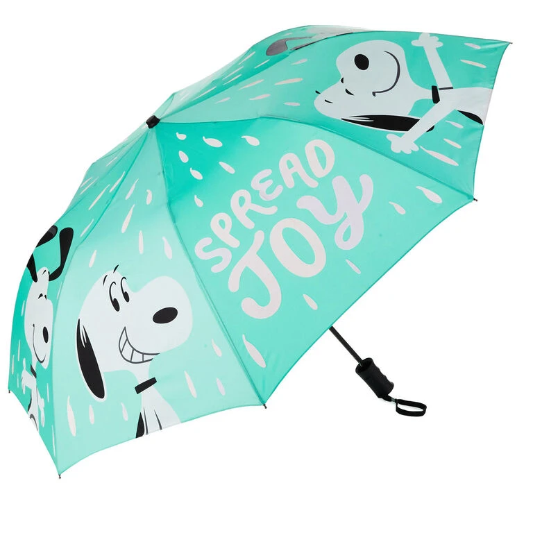 Hallmark Peanuts® Spread Joy Snoopy And Woodstock Color-Changing Umbrella 4 Hallmark Peanuts® Spread Joy Snoopy And Woodstock Color-Changing Umbrella - Image 2