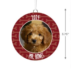 Hallmark Pet Personalized Text And Photo Ceramic Ornament 7 Hallmark Pet Personalized Text And Photo Ceramic Ornament -Hallmark Sales Store Pet Personalized Round Ceramic Ornament 1999QHE1711B20 03