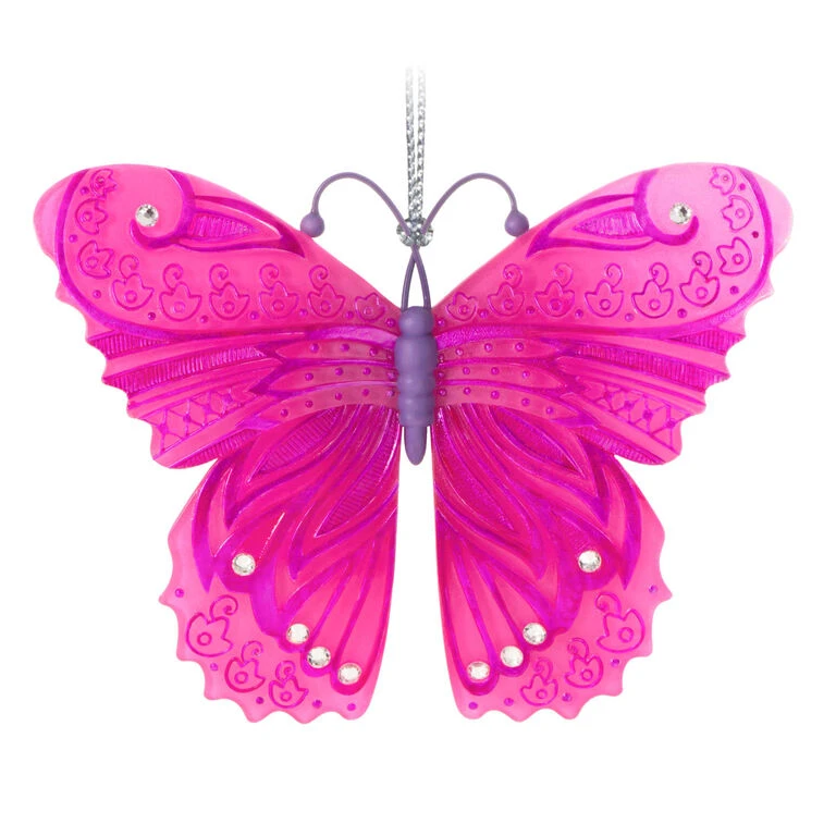 Hallmark Brilliant Butterflies Ornament 3 Hallmark Brilliant Butterflies Ornament