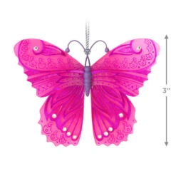 Hallmark Brilliant Butterflies Ornament 10 Hallmark Brilliant Butterflies Ornament -Hallmark Sales Store Pink and Purple Butterfly Keepsake Ornament 1799QXR8077 03