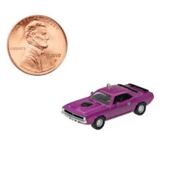Hallmark Mini Lil' Classic Cars 1970 Plymouth Hemi® 'Cuda 2023 Metal Ornament, 0.58" -Hallmark Sales Store Plymouth Hemi Cuda Car Keepsake Ornament 1299QXM9157 07