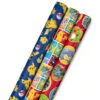 Hallmark Assorted Pokémon Wrapping Paper 3-Pack, 60 Sq. Ft. -Hallmark Sales Store Pokmon Wrapping Paper for Kids Birthdays 5EWR2645 01