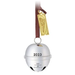 Hallmark The Polar Express™ Santa's Sleigh Bell 2023 Metal Ornament 13 Hallmark The Polar Express™ Santa's Sleigh Bell 2023 Metal Ornament -Hallmark Sales Store Polar Express Sleigh Bell Keepsake Ornament 1799QXI6069 06