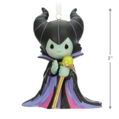 Hallmark Disney Precious Moments Maleficent Porcelain Ornament 10 Hallmark Disney Precious Moments Maleficent Porcelain Ornament -Hallmark Sales Store Precious Moments Maleficent Keepsake Ornament 2999QXE3279 03