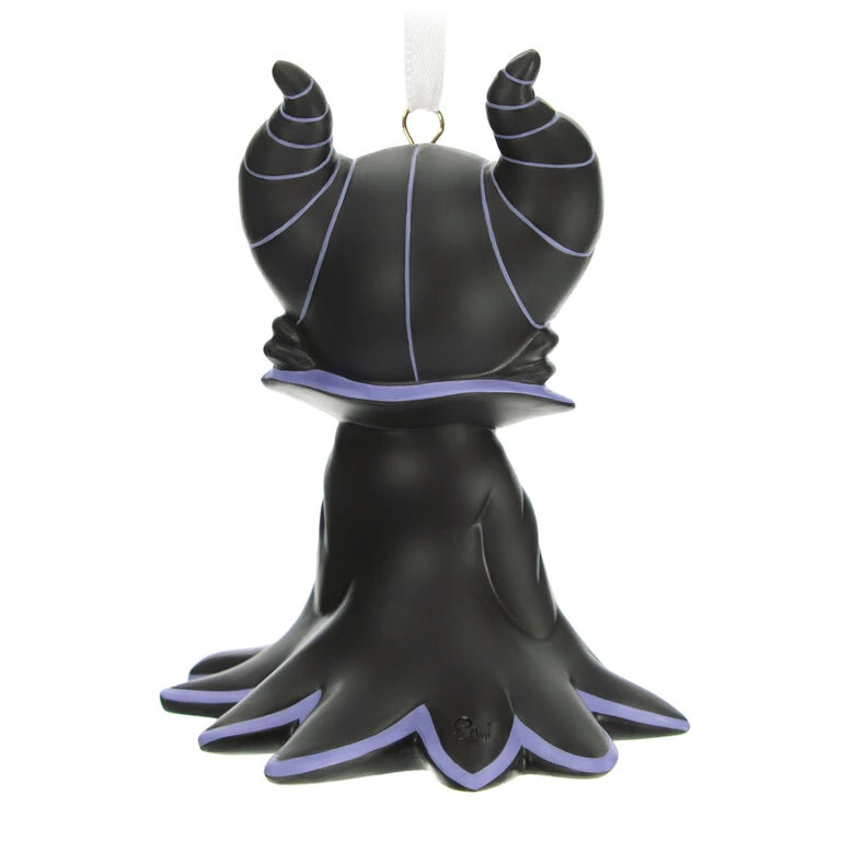 Hallmark Disney Precious Moments Maleficent Porcelain Ornament 8 Hallmark Disney Precious Moments Maleficent Porcelain Ornament - Image 6