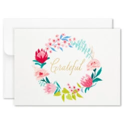 Hallmark Pretty Floral Assorted Blank Thank-You Notes, Box Of 24 16 Hallmark Pretty Floral Assorted Blank Thank-You Notes, Box Of 24 -Hallmark Sales Store Pretty Floral Assorted Blank ThankYou Notes in Box 1499TYN2424 05