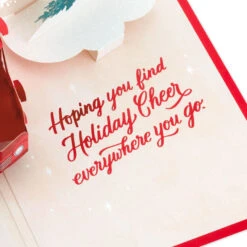 Hallmark Joy To You 3D Pop-Up Christmas Card 16 Hallmark Joy To You 3D Pop-Up Christmas Card -Hallmark Sales Store Red Truck 3D PopUp Christmas Card 1299IXC7122 05