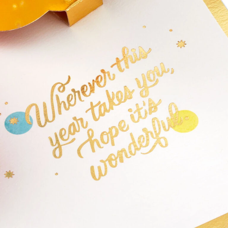 Hallmark Celebrating You Red Truck And Banner 3D Pop-Up Birthday Card 5 Hallmark Celebrating You Red Truck And Banner 3D Pop-Up Birthday Card - Image 3