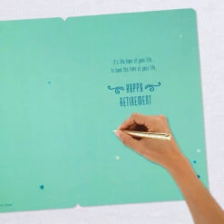 Hallmark 16" Retired And Admired Jumbo Retirement Card With Banner 15 Hallmark 16" Retired And Admired Jumbo Retirement Card With Banner -Hallmark Sales Store Retired Admired Retirement Card 1299CBG3022 06