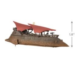 Hallmark Star Wars: Return Of The Jedi™ Jabba's Sail Barge, The Khetanna™ Ornament With Sound 10 Hallmark Star Wars: Return Of The Jedi™ Jabba's Sail Barge, The Khetanna™ Ornament With Sound -Hallmark Sales Store Return of Jedi Jabbas Barge Keepsake Ornament 3799QXI7109 03