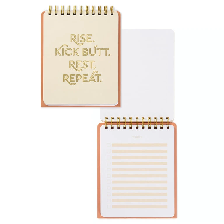 Hallmark Kick Butt, Repeat Easel Notebook 6 Hallmark Kick Butt, Repeat Easel Notebook - Image 4