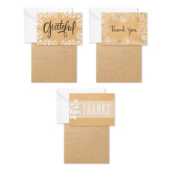 Hallmark Rustic Floral Boxed Blank Thank-You Notes Assortment, Pack Of 48 9 Hallmark Rustic Floral Boxed Blank Thank-You Notes Assortment, Pack Of 48 -Hallmark Sales Store Rustic Floral Assorted Boxed ThankYou Cards 5STZ1160 02