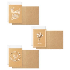 Hallmark Rustic Floral Boxed Blank Thank-You Notes Assortment, Pack Of 48 10 Hallmark Rustic Floral Boxed Blank Thank-You Notes Assortment, Pack Of 48 -Hallmark Sales Store Rustic Floral Assorted Boxed ThankYou Cards 5STZ1160 03