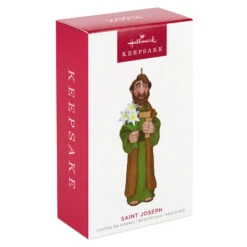 Hallmark Saint Joseph Ornament 11 Hallmark Saint Joseph Ornament -Hallmark Sales Store Saint Joseph Holding Lilies Keepsake Ornament 1799QGO2757 04