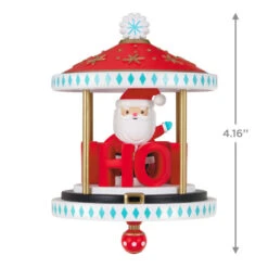 Hallmark Santa-Go-Round Ornament -Hallmark Sales Store Santa Carousel Keepsake Ornament 2299QGO2647 03