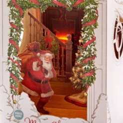 Hallmark Spirit Of Christmas Musical 3D Pop-Up Christmas Card With Light 17 Hallmark Spirit Of Christmas Musical 3D Pop-Up Christmas Card With Light -Hallmark Sales Store Santa Shadow Box 3D PopUp Music Light Christmas Card 1099XOD4034 06
