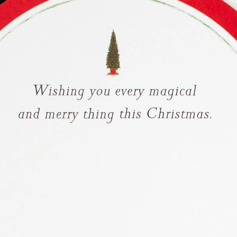 Hallmark Santa's Sleigh Snow Globe Musical 3D Pop-Up Christmas Card With Motion 6 Hallmark Santa's Sleigh Snow Globe Musical 3D Pop-Up Christmas Card With Motion - Image 4