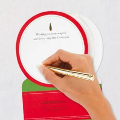 Hallmark Santa's Sleigh Snow Globe Musical 3D Pop-Up Christmas Card With Motion 17 Hallmark Santa's Sleigh Snow Globe Musical 3D Pop-Up Christmas Card With Motion -Hallmark Sales Store Santa Sleigh Snowglobe 3D PopUp Music Motion Christmas Card 1299XOD9985 07