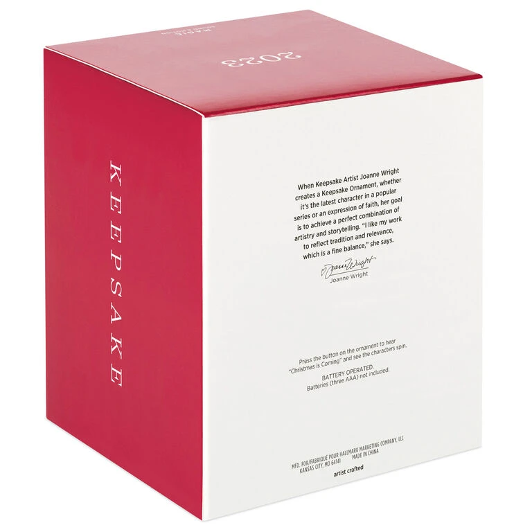 Hallmark Nostalgic Noel Ornament With Sound And Motion 7 Hallmark Nostalgic Noel Ornament With Sound And Motion - Image 5