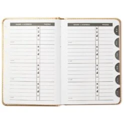 Hallmark Satin Gold Address Book -Hallmark Sales Store Satin Gold Address Book root 1ADD1874 ADD1874 03.jpg Source Image