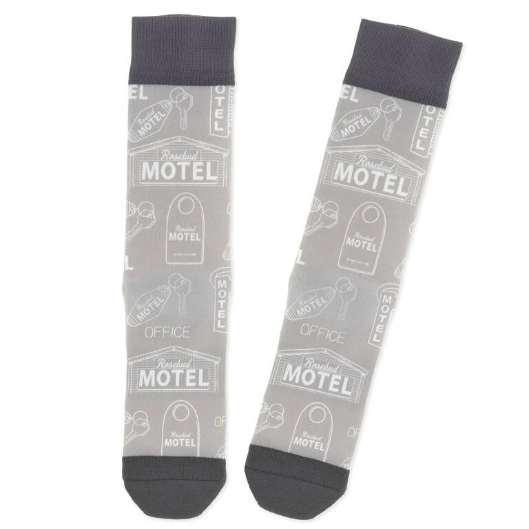 Hallmark Schitt's Creek® Rosebud Motel Novelty Crew Socks 3 Hallmark Schitt's Creek® Rosebud Motel Novelty Crew Socks