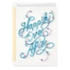 Hallmark Happily Ever After Quilled Paper Handmade Wedding Card -Hallmark Sales Store Script Letters Quilled Paper Handmade Wedding Card 1299LAD9615 01