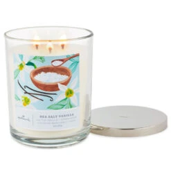 Hallmark Sea Salt Vanilla 3-Wick Jar Candle, 16 Oz. 6 Hallmark Sea Salt Vanilla 3-Wick Jar Candle, 16 Oz. -Hallmark Sales Store Sea Salt Vanilla 3Wick Jar Candle 1BGC1064 02