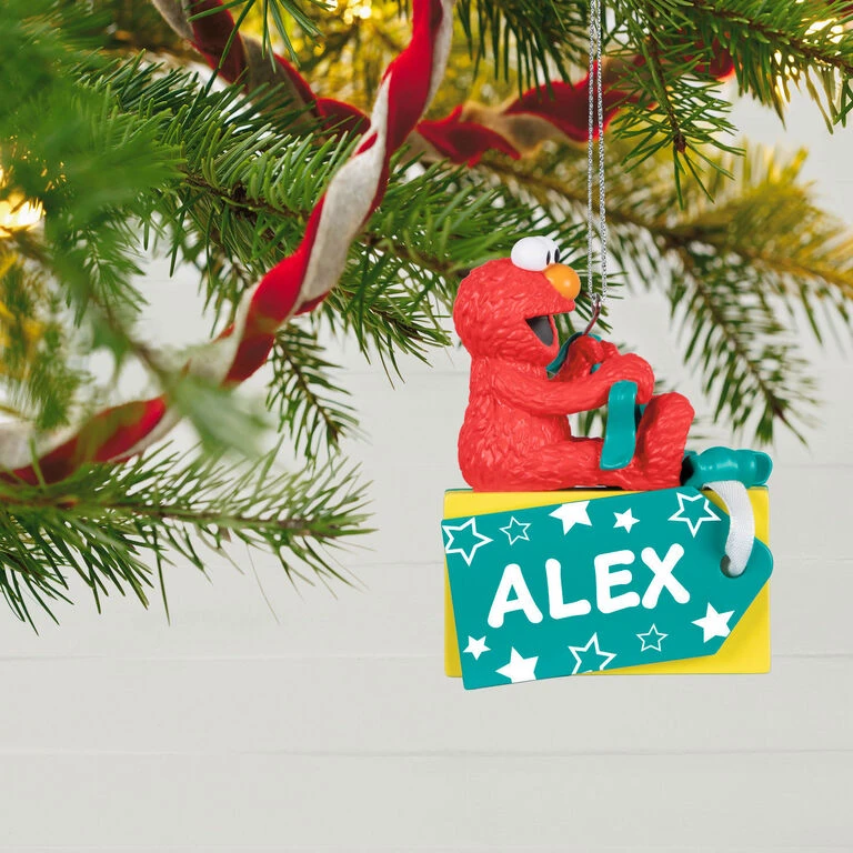 Hallmark Sesame Street® A Gift From Elmo Personalized Ornament 4 Hallmark Sesame Street® A Gift From Elmo Personalized Ornament - Image 2
