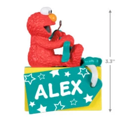 Hallmark Sesame Street® A Gift From Elmo Personalized Ornament 8 Hallmark Sesame Street® A Gift From Elmo Personalized Ornament -Hallmark Sales Store Sesame Street A Gift From Elmo Personalized Keepsake Ornament 2499QHE2111B1 03