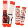 Hallmark Star Wars™ Darth Vader™ And Jedi In Training Adult And Child Novelty Crew Socks, Set Of 2 2 Hallmark Star Wars™ Darth Vader™ And Jedi In Training Adult And Child Novelty Crew Socks, Set Of 2 -Hallmark Sales Store Set of 2 Darth Vader and Jedi in Training Socks 1SHP2152 01