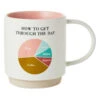Hallmark Get Through The Day Pie Chart Funny Mug, 16 Oz. -Hallmark Sales Store Shoebox Get Through the Day Pie Chart Funny Mug 1MUG3525 01