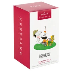 Hallmark The Peanuts® Gang Pancake Pals Ornament -Hallmark Sales Store Snoopy Beagle Scouts Pancake Breakfast Keepsake Ornament 1899QXI7049 04