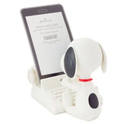 Hallmark Peanuts® Snoopy Cell Phone Holder 10 Hallmark Peanuts® Snoopy Cell Phone Holder -Hallmark Sales Store Snoopy at Typewriter Cell Phone Holder 1PAJ3519 04