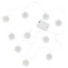 Hallmark Snowflake 10-Light Christmas String Lights, 10' -Hallmark Sales Store Snowflakes Keepsake Christmas Light String 1QSB6297 01