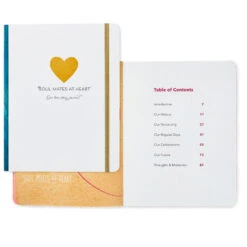 Hallmark Soul Mates At Heart: Our Love Story Prompted Journal 11 Hallmark Soul Mates At Heart: Our Love Story Prompted Journal -Hallmark Sales Store Soul Mates at Heart Our Love Story Prompted Journal 1ERL1183 02