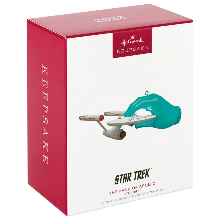 Hallmark Star Trek™ The Hand Of Apollo Ornament 6 Hallmark Star Trek™ The Hand Of Apollo Ornament - Image 4