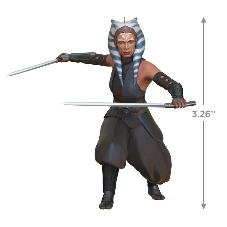 Hallmark Star Wars: Ahsoka™ Ahsoka Tano™ Ornament 5 Hallmark Star Wars: Ahsoka™ Ahsoka Tano™ Ornament - Image 3