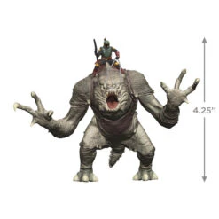 Hallmark Star Wars: The Book Of Boba Fett™ Riding Into The Battle Ornament 10 Hallmark Star Wars: The Book Of Boba Fett™ Riding Into The Battle Ornament -Hallmark Sales Store Star Wars Boba Fett on Rancor Keepsake Ornament 2499QXI7087 03