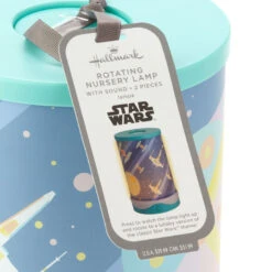 Hallmark Star Wars™ Rotating Nightlight With Music 11 Hallmark Star Wars™ Rotating Nightlight With Music -Hallmark Sales Store Star Wars Lullaby Musical Rotating Nightlight 1BBY4836 05