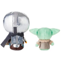 Hallmark Itty Bittys® Star Wars™ The Mandalorian™ And Grogu™ Plush, Set Of 2 -Hallmark Sales Store Star Wars Mandalorian and Grogu Plush itty bittys 2Pack 1KDD2106 02