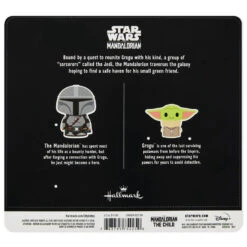 Hallmark Itty Bittys® Star Wars™ The Mandalorian™ And Grogu™ Plush, Set Of 2 -Hallmark Sales Store Star Wars Mandalorian and Grogu Plush itty bittys 2Pack 1KDD2106 04
