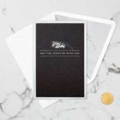 Hallmark Star Wars™ Millennium Falcon™ 3D Pop-Up Card 13 Hallmark Star Wars™ Millennium Falcon™ 3D Pop-Up Card -Hallmark Sales Store Star Wars Millennium Falcon 3D PopUp Card 1499LAD2726 04