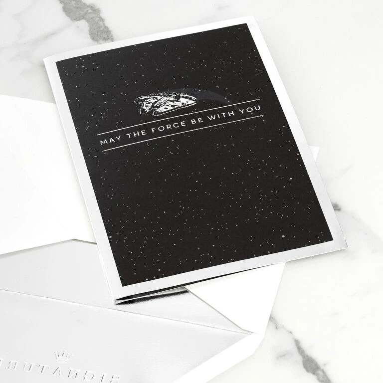 Hallmark Star Wars™ Millennium Falcon™ 3D Pop-Up Card 7 Hallmark Star Wars™ Millennium Falcon™ 3D Pop-Up Card - Image 5