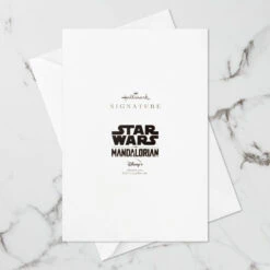 Hallmark Star Wars: The Mandalorian™ Grogu™ Warm Wishes 3D Pop-Up Holiday Card -Hallmark Sales Store Star Wars The Mandalorian Grogu 3D PopUp Holiday Card 1499XXH9985 09